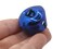 4 30mm Shiny Royal Blue Jingle Bells Christmas Sleigh Bell Charms